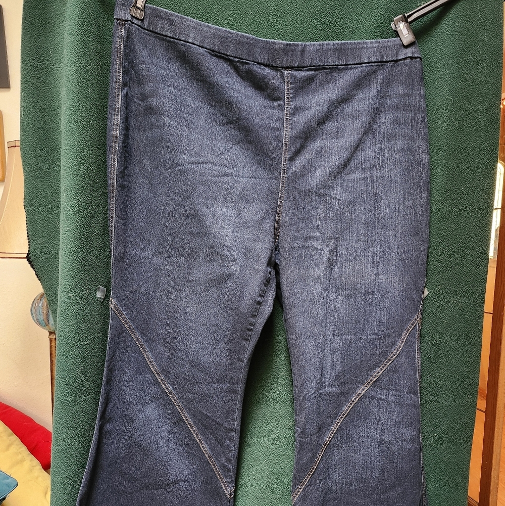 Sofia by Sofia Vergara Blue Flare Jeans 28W